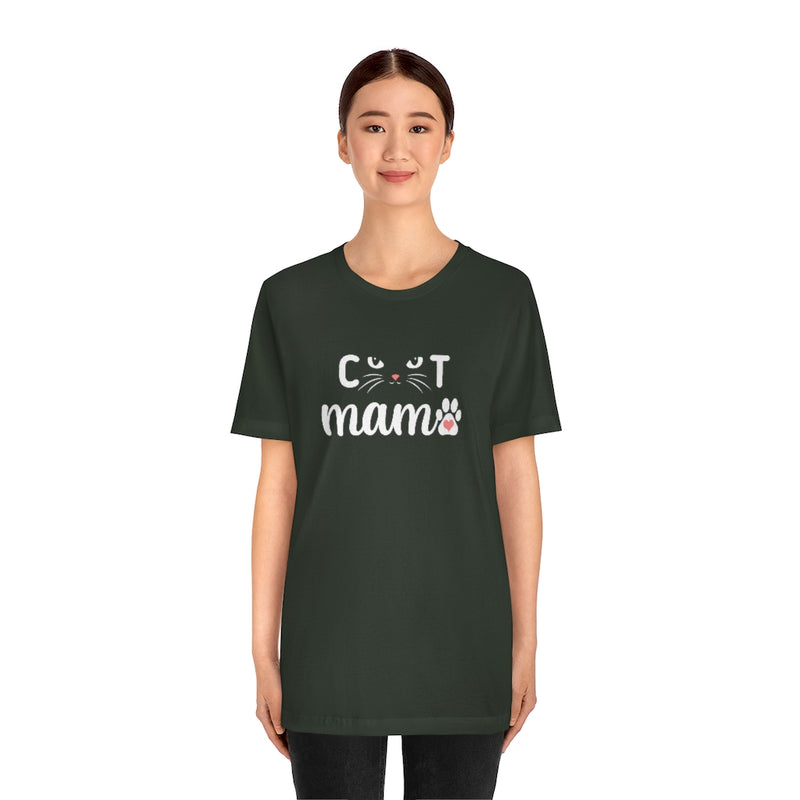 Cat mama Jersey T Shirt - Sinna Get