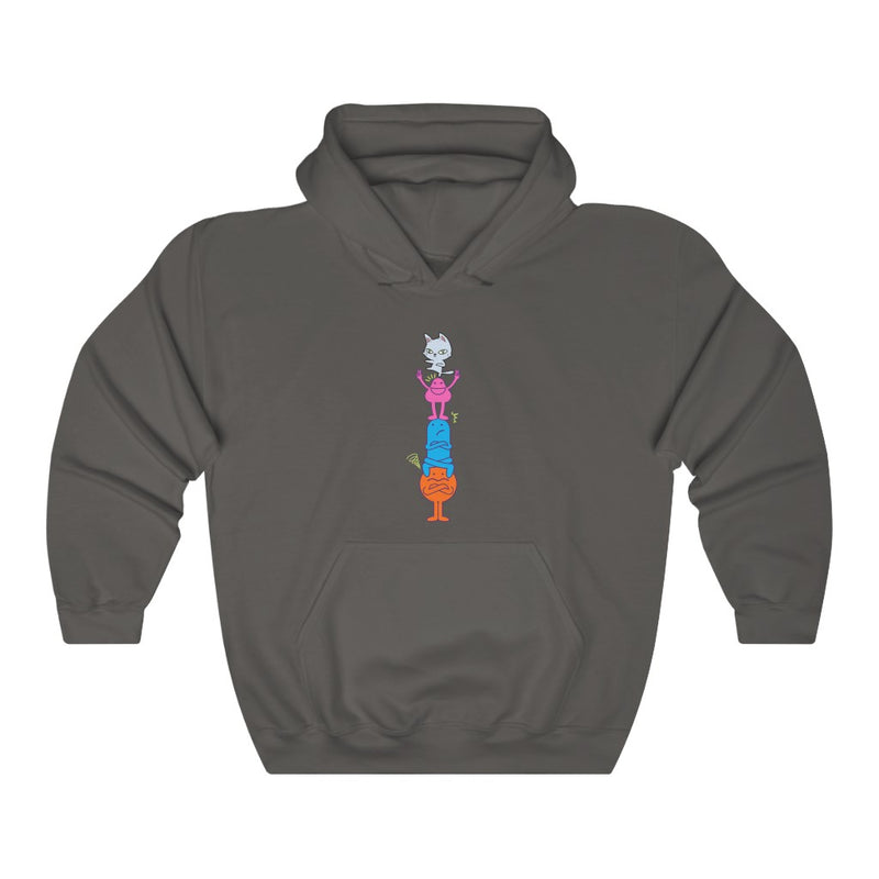 Circus Cat Hooded Sweatshirt - Sinna Get