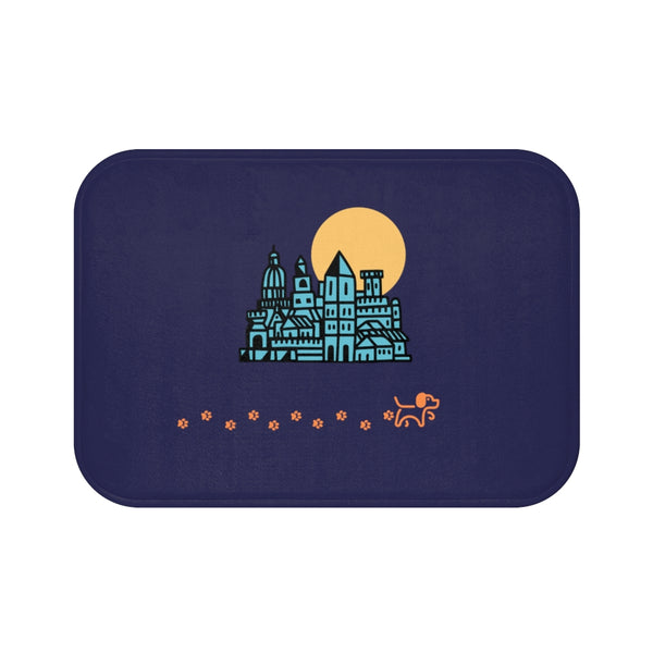 Dog and Moon Bath Mat - Sinna Get