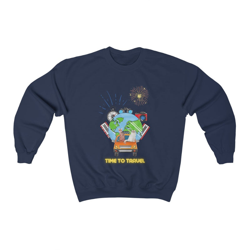 Time to Travel Crewneck Sweatshirt