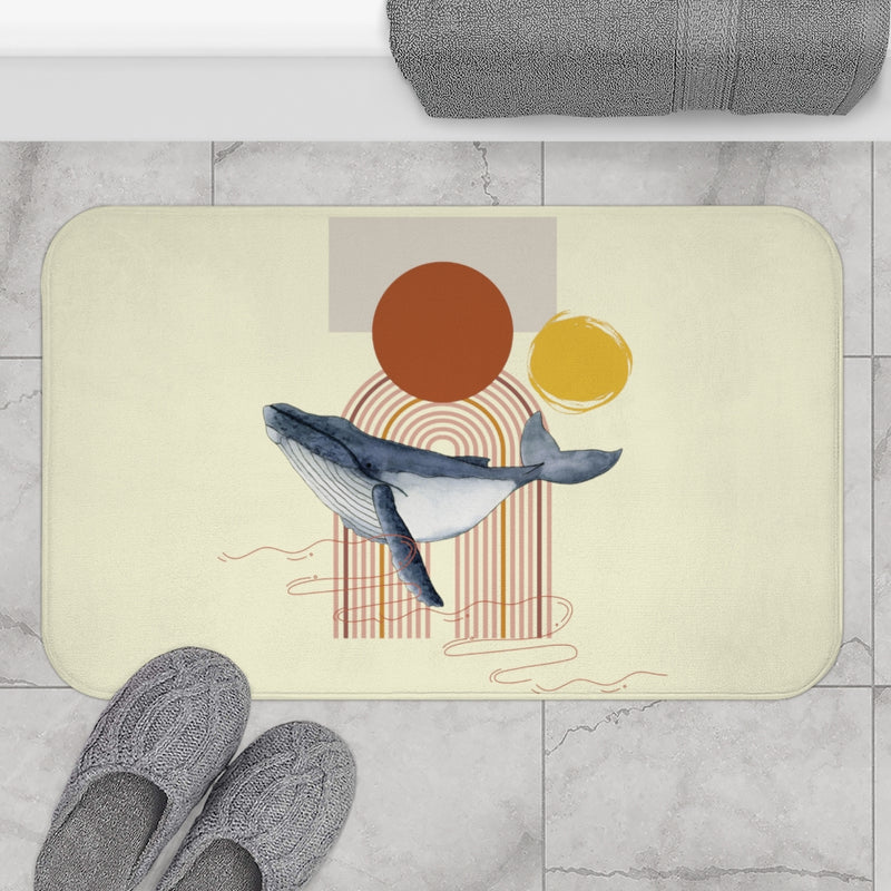 The whale Bath Mat