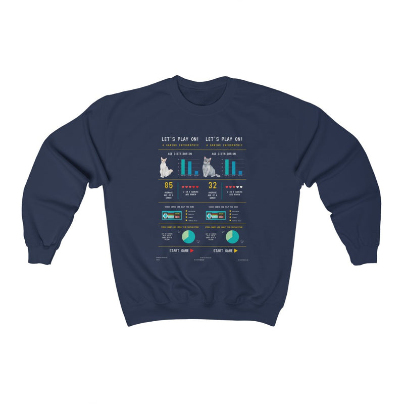 Let's Play On Crewneck Sweatshirt