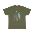 Buildings and Cat T Shirt - Sinna Get