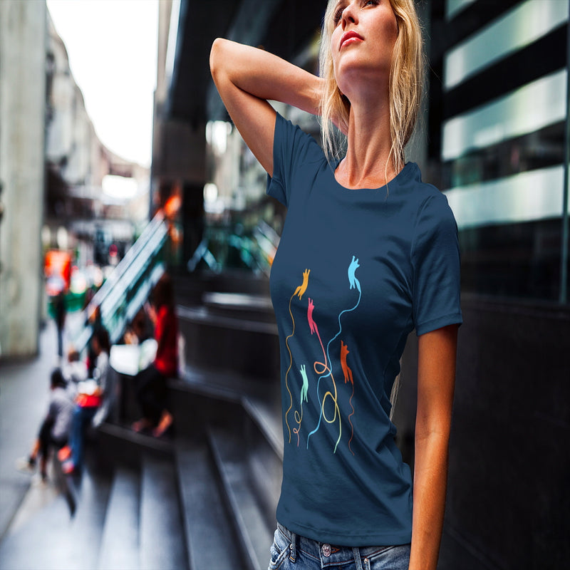 Jumping Cat T Shirt