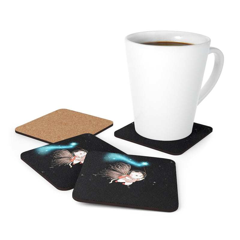 Adventure Space Corkwood Coaster Set of 4 - Sinna Get