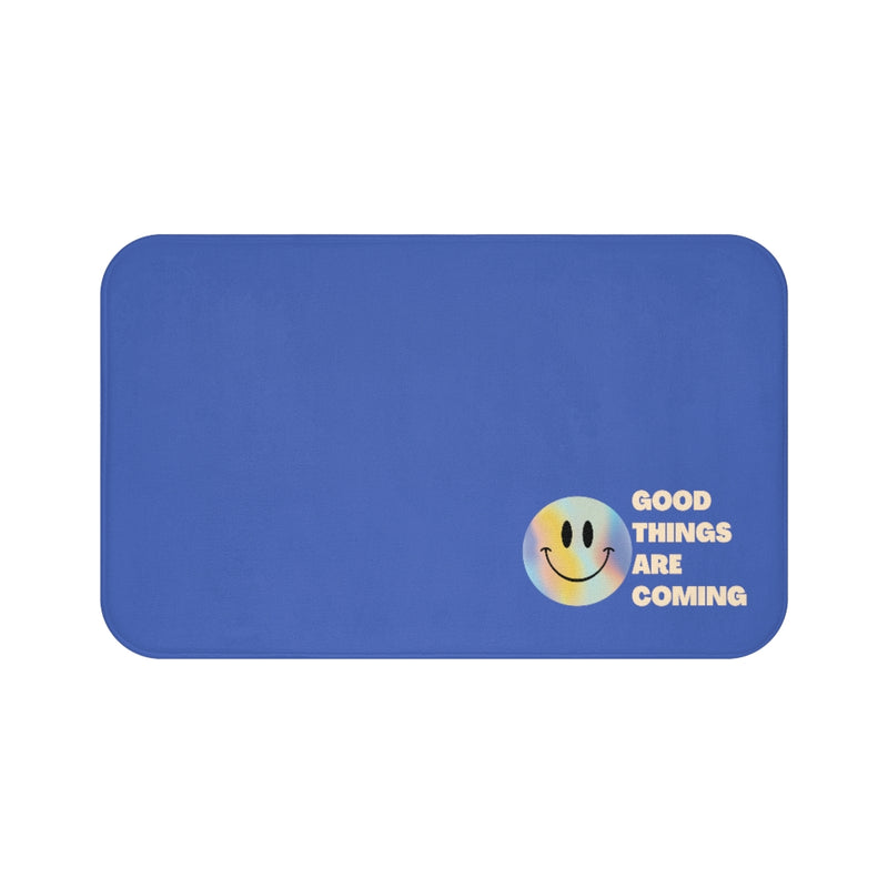 Good Things are Coming Bath Mat