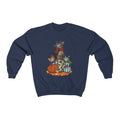 Cats and pumpkins Crewneck Sweatshirt - Sinna Get