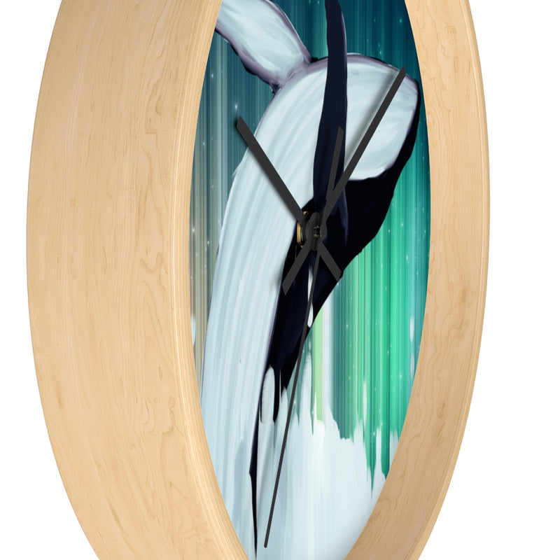 Whale Wall clock 10"