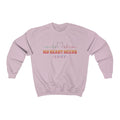 My heart needs love Crewneck Sweatshirt