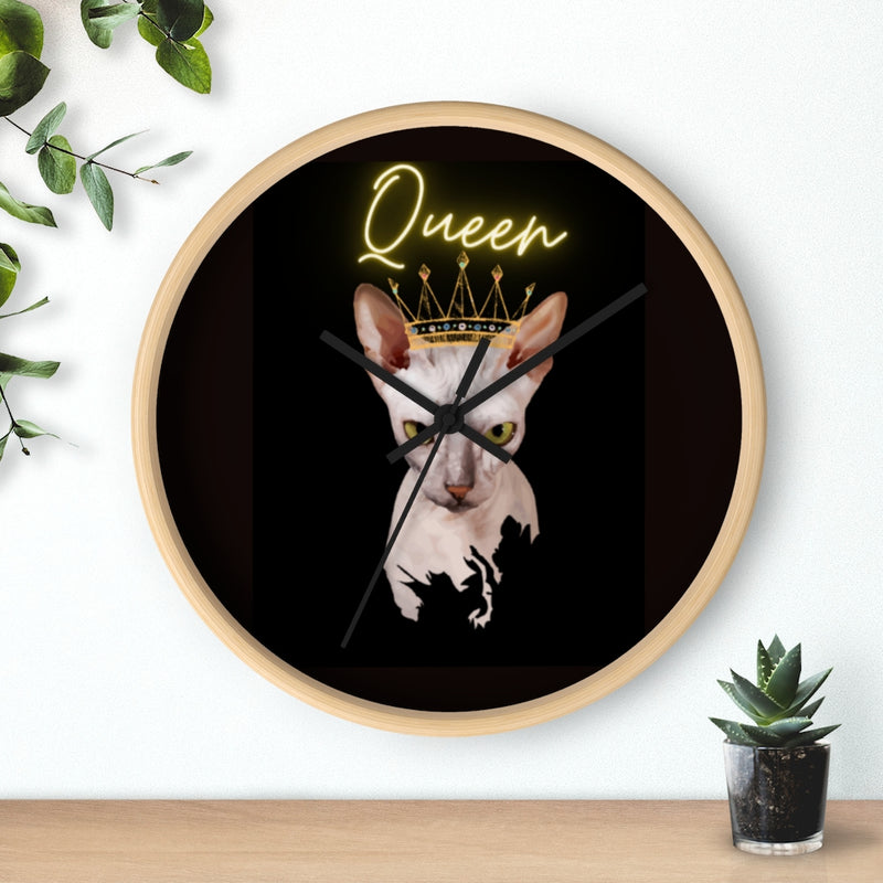 Queen Wall clock 10"