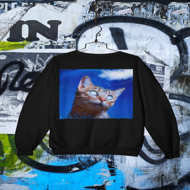 Cat Crewneck Sweatshirt - Sinna Get